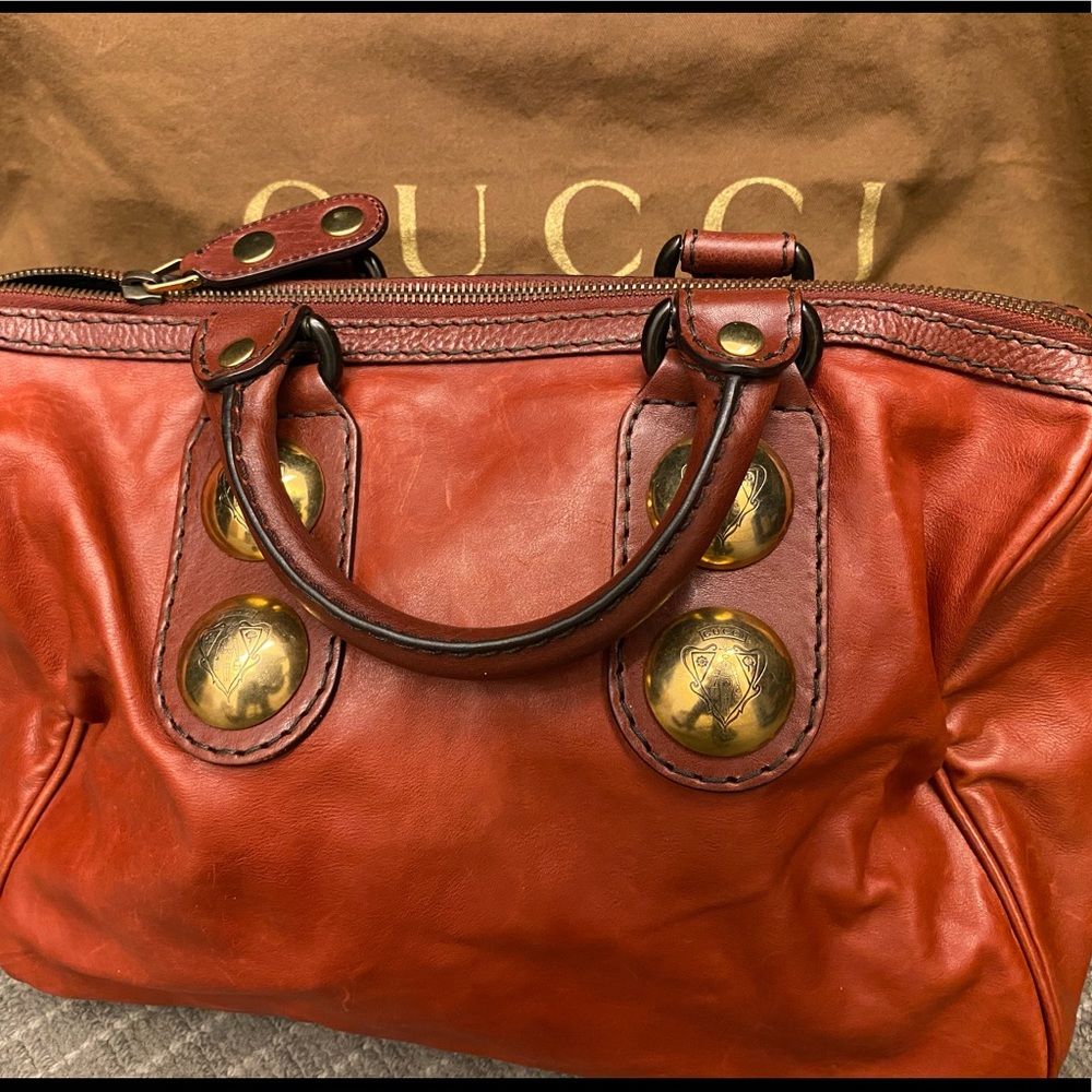 Gucci Babouska Boston Bag